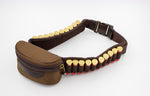 Cartridge belt with removable pouch